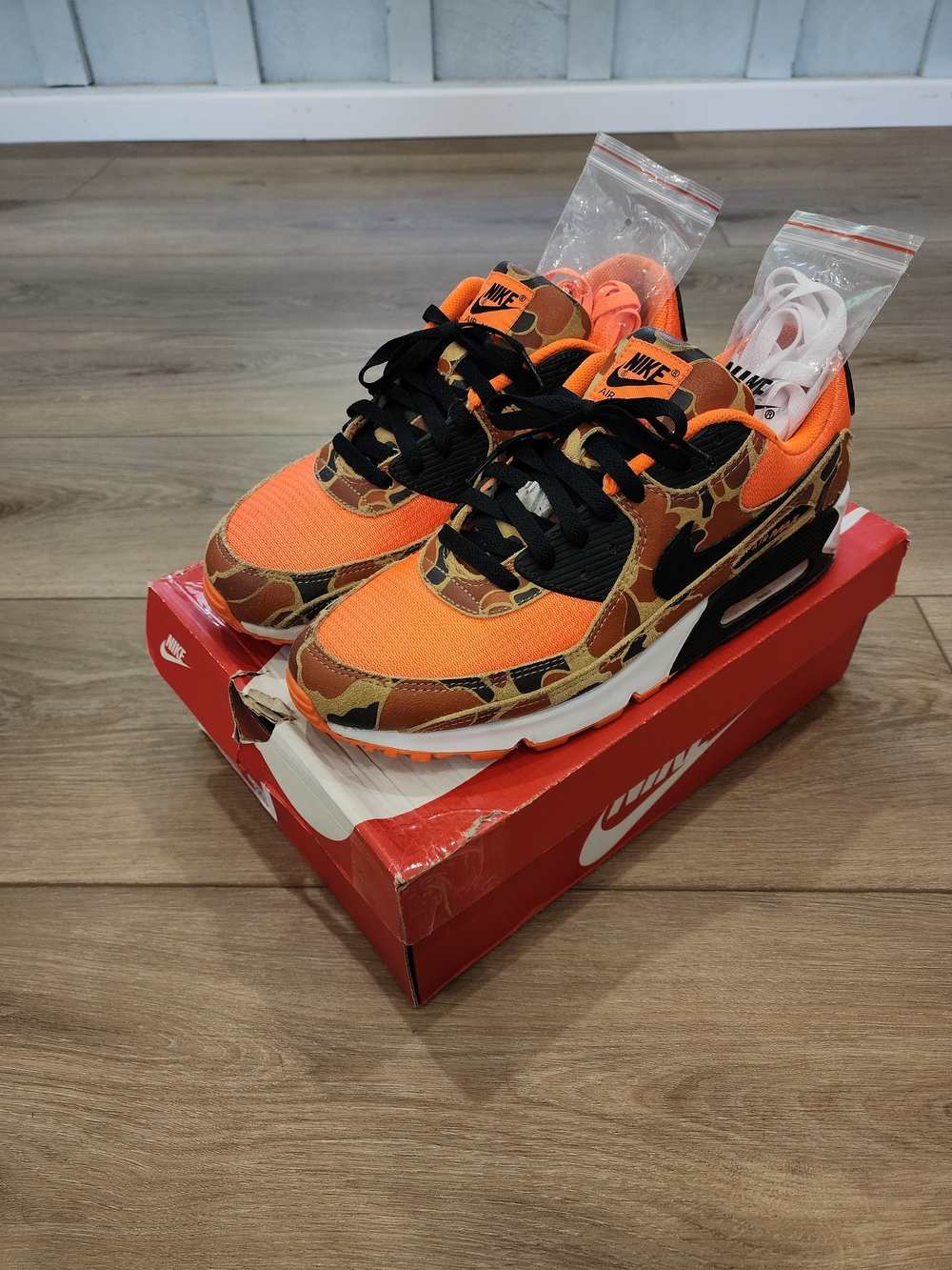 Air Max 90 Orange Camo